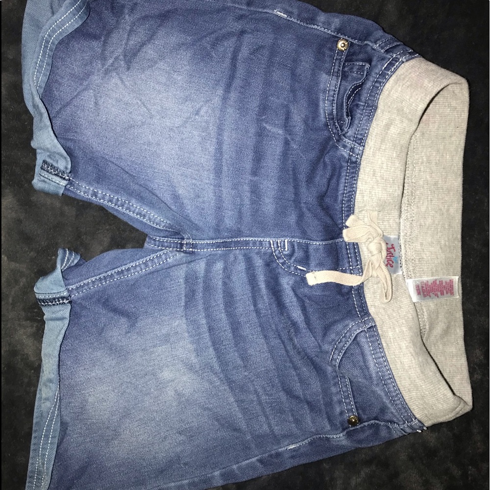 Justice Denim shorts